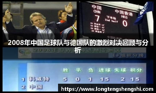 2008年中国足球队与德国队的激烈对决回顾与分析